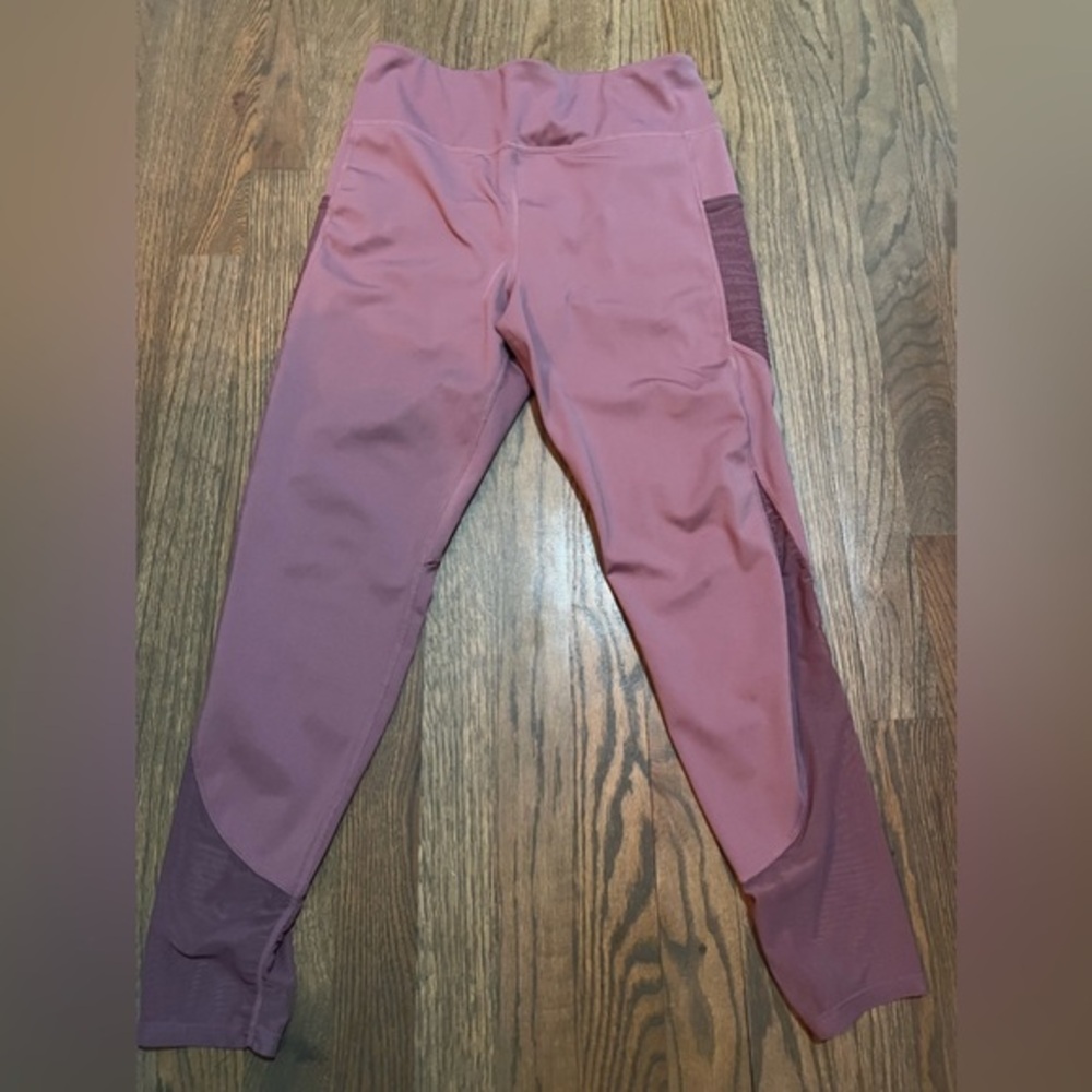 Walk Pop Women's Stretchable Mesh Activewear Pants Leggings‎ Size M